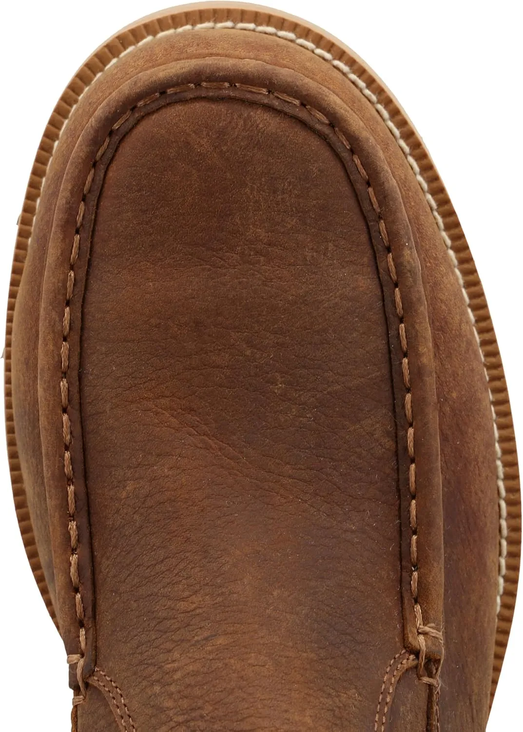 Twisted X Men's 6" Chelsea Wedge Sole Work Boot, Moc Toe Nano Toe