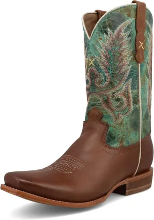 Twisted X Women's 11" Rancher, Narrow Square Toe with CellSole