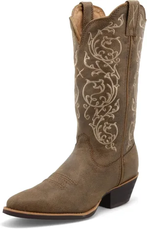 Twisted X Women's 12" Western Boot, Narrow Round Toe, Bomber & Bomber, 6.5 B