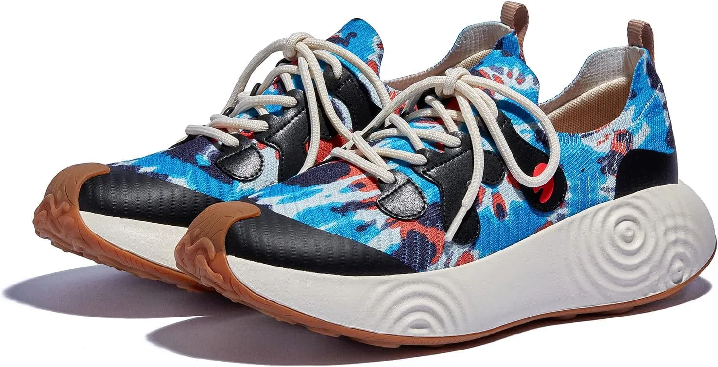 UIN Men's Platform Walking Shoes Casual Comfortable Art Painted Travel Fashion Sneaker Brava