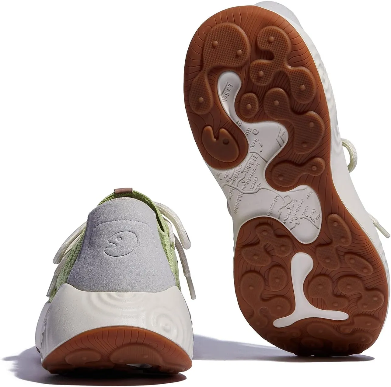 UIN Women's Platform Walking Shoes Casual Comfortable Art Painted Travel Fashion Sneaker Brava