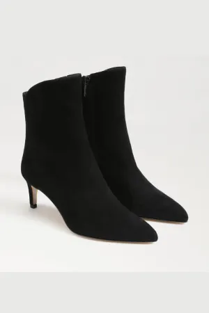 Usha Ankle Bootie- Black Suede