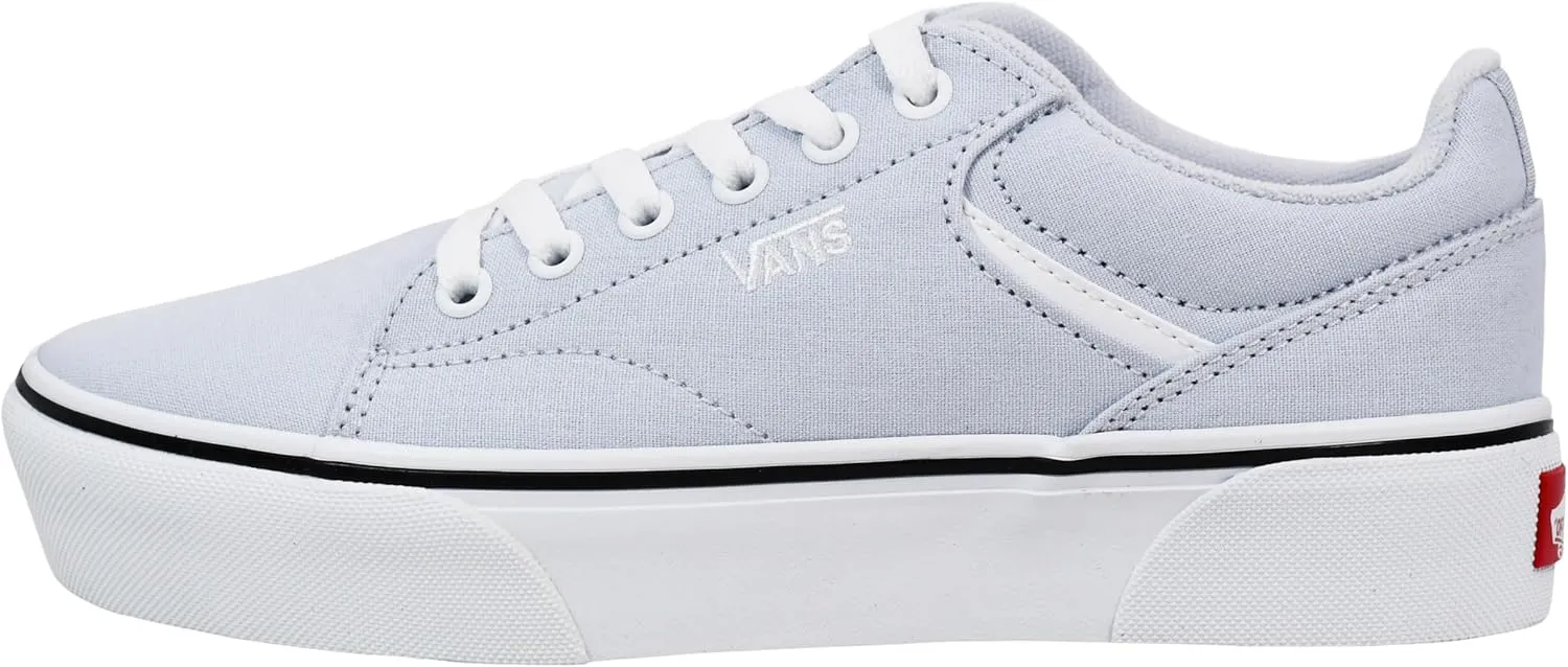 Vans Women’s Canvas Seldan Low Cut Design Platform Sneaker