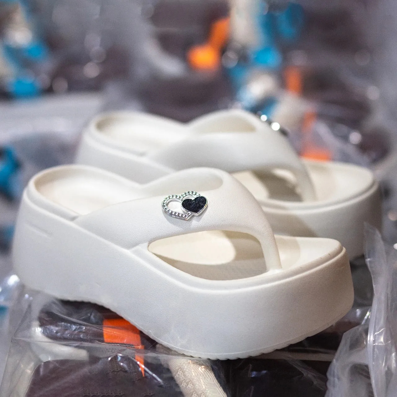 Vingo heart flipflop