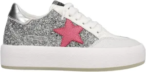 VINTAGE HAVANA Women's Ream Glitter Metallic Slip on Platform Sneaker