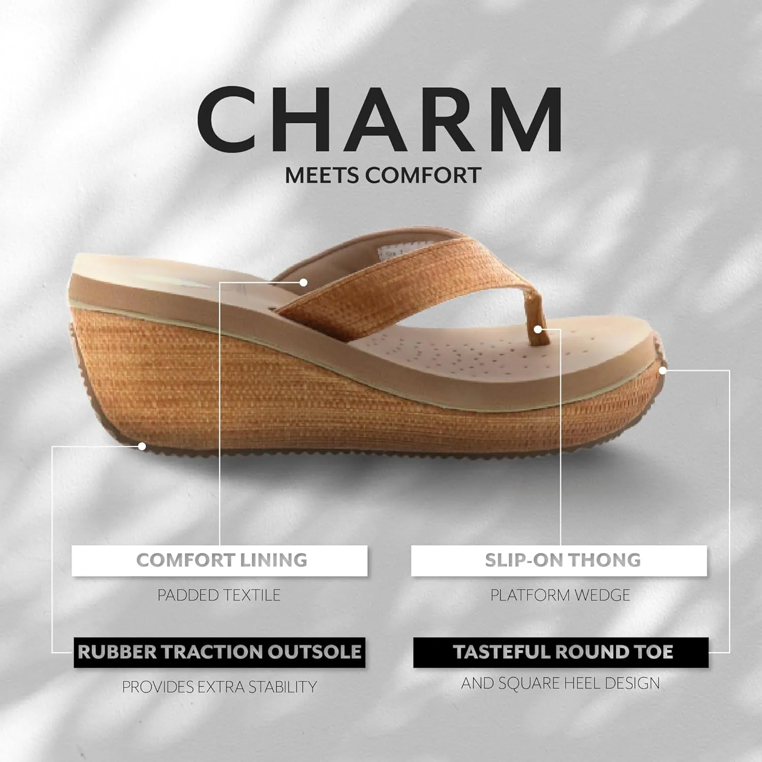 VOLATILE Women's Bahama Wedge Sandal