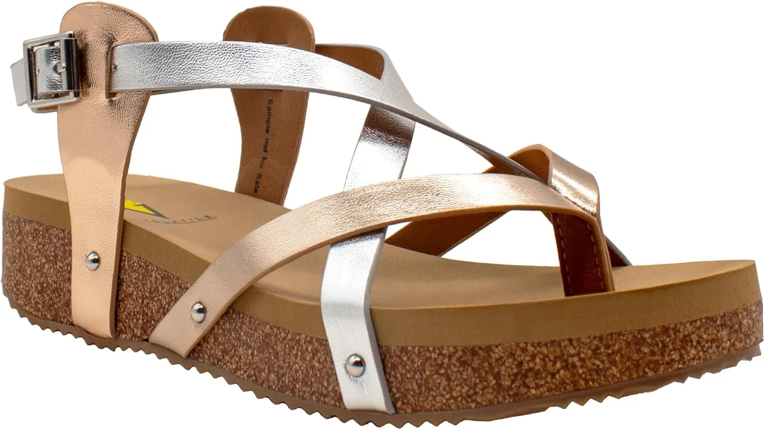 VOLATILE Women's Engie Multi Strap Thong Sandal