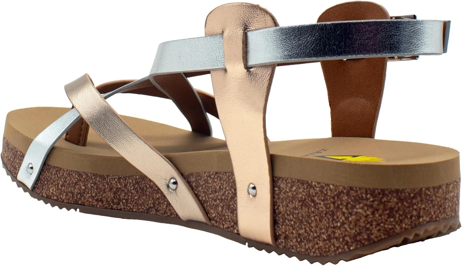 VOLATILE Women's Engie Multi Strap Thong Sandal