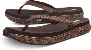 VOLATILE Women's Palau Slip-On Thong Wedge Sandal