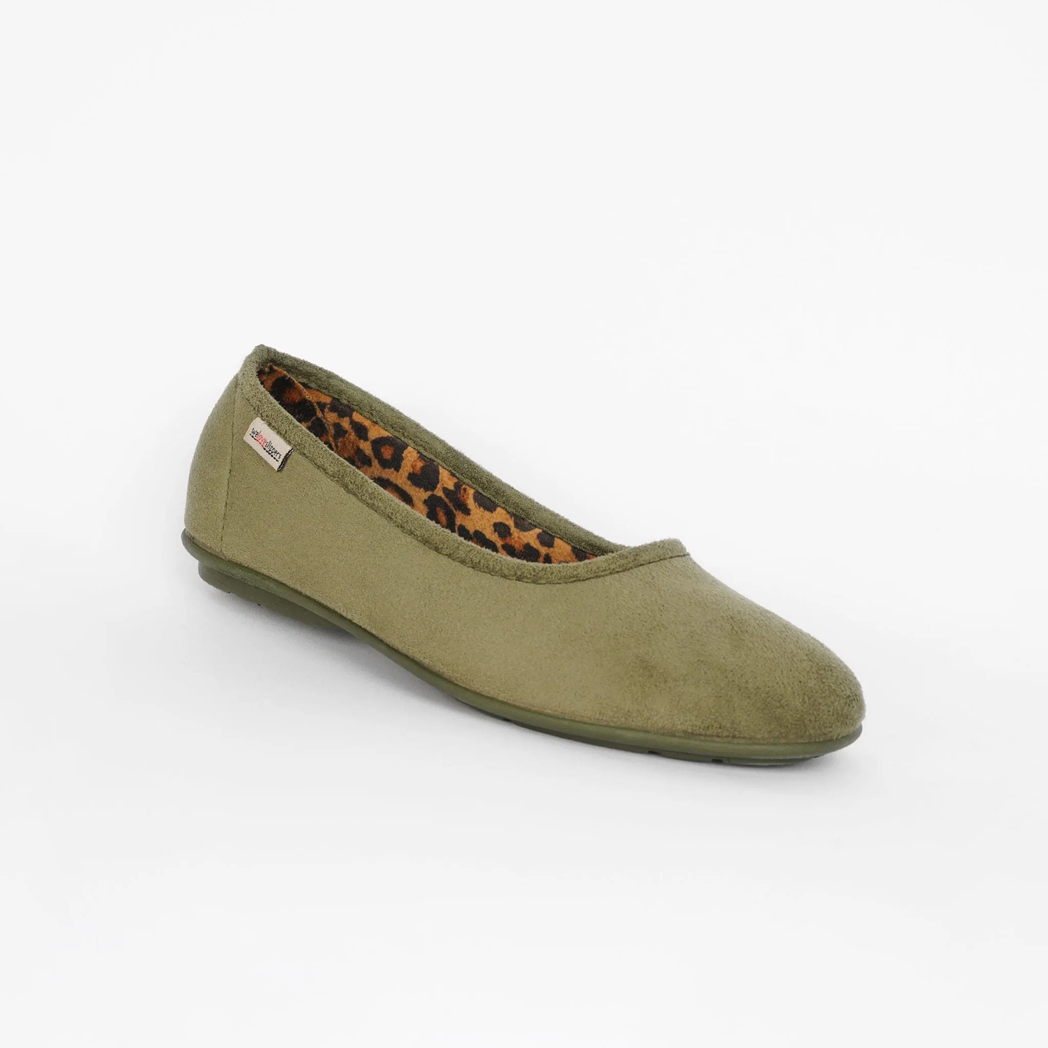 We Love Slippers Ballet - Olive