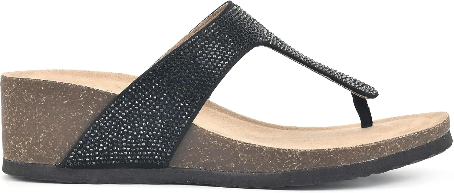 WHITE MOUNTAIN Shoes Action Women's Wedge Sandal