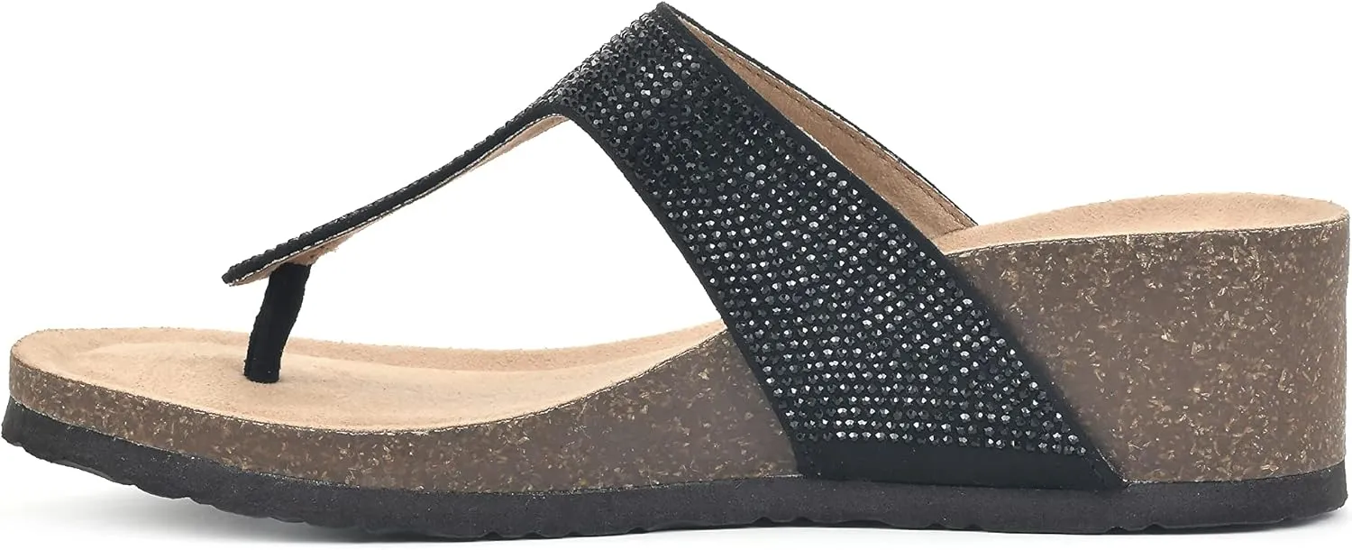 WHITE MOUNTAIN Shoes Action Women's Wedge Sandal