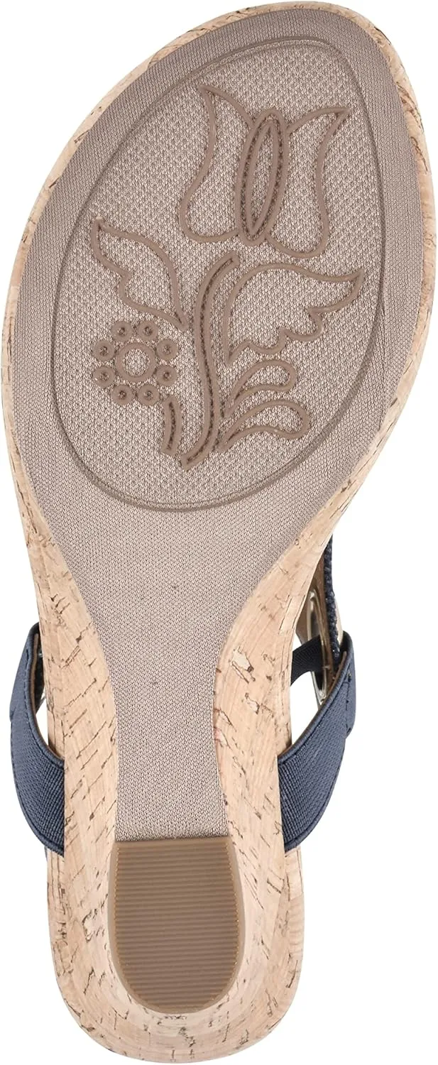 WHITE MOUNTAIN Women's Aida Cork Wedge Sandal