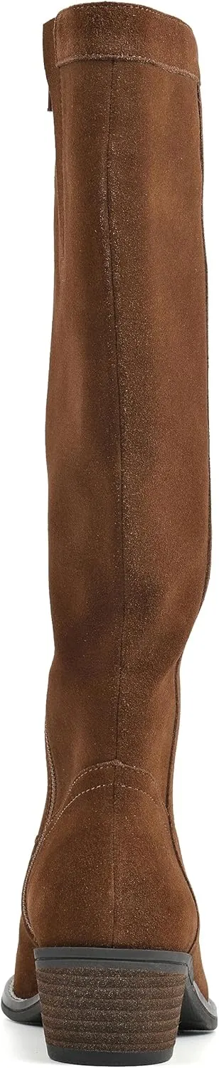 WHITE MOUNTAIN Women's Shoes Altitude Stack-Heeled Tall Boot