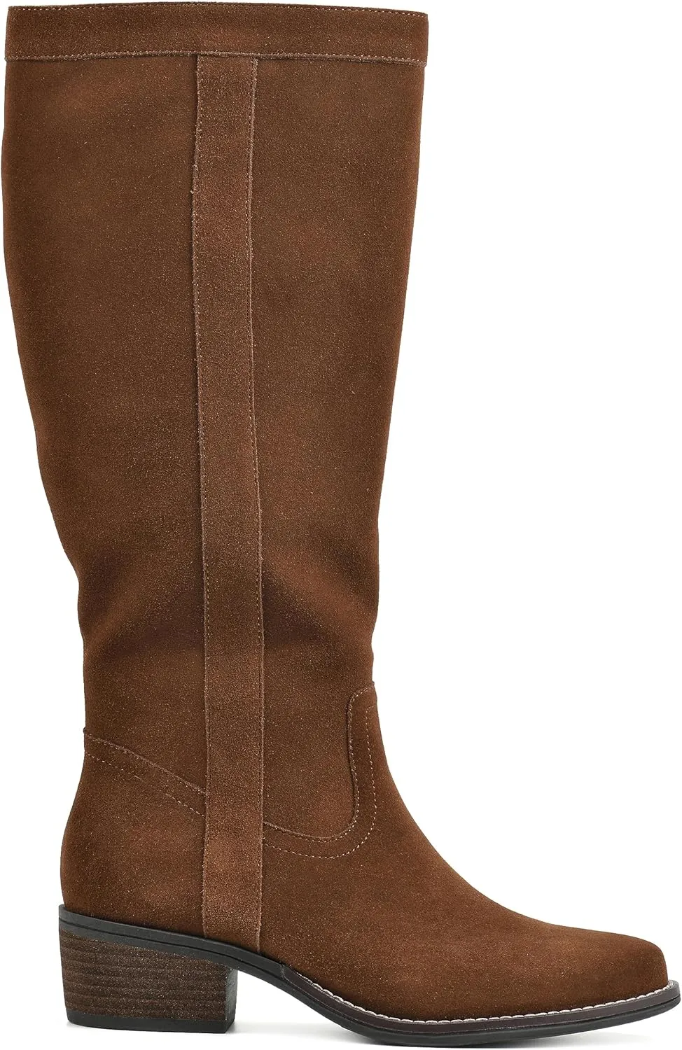 WHITE MOUNTAIN Women's Shoes Altitude Stack-Heeled Tall Boot