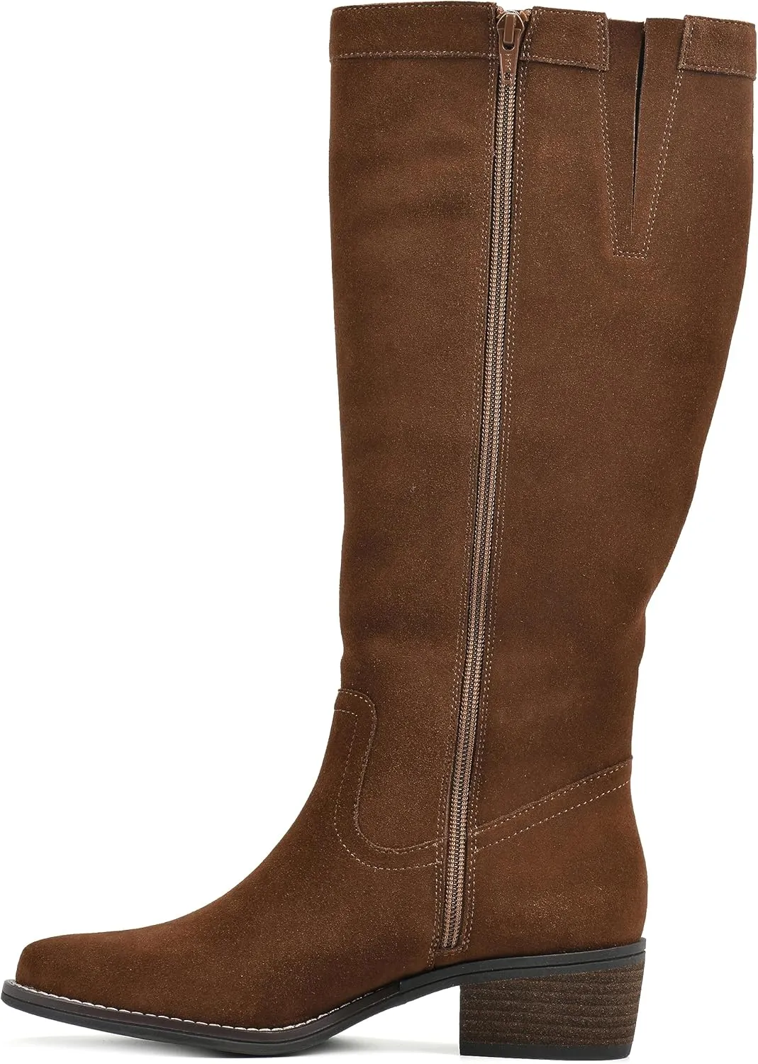 WHITE MOUNTAIN Women's Shoes Altitude Stack-Heeled Tall Boot