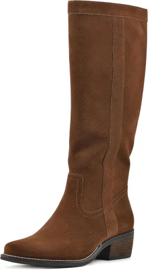 WHITE MOUNTAIN Women's Shoes Altitude Stack-Heeled Tall Boot