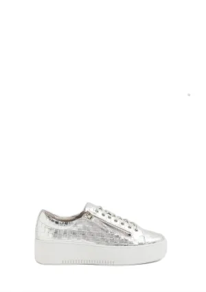 Wolfeta Sneaker - Silver Weave