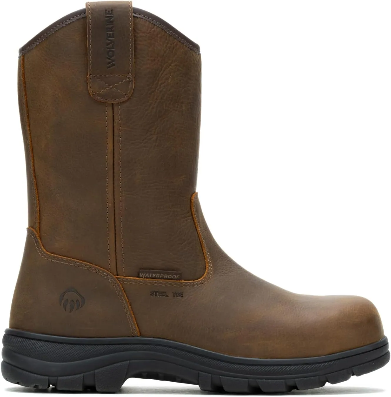 Wolverine Men's Carlsbad Waterproof Steel Toe Wellington Construction Boot
