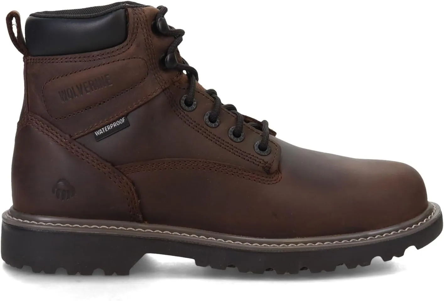 Wolverine Men’s Floorhand Waterproof 6” Steel-Toe Work Boot