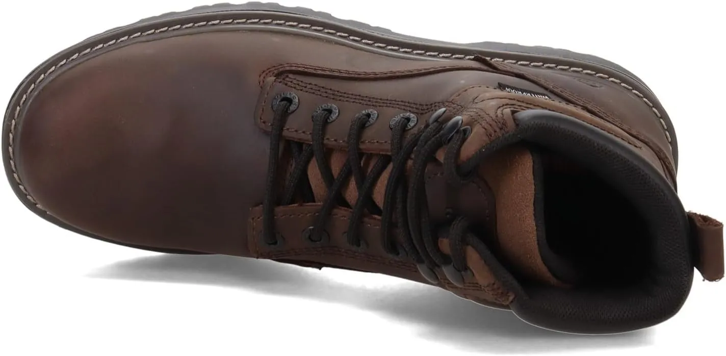 Wolverine Men’s Floorhand Waterproof 6” Steel-Toe Work Boot