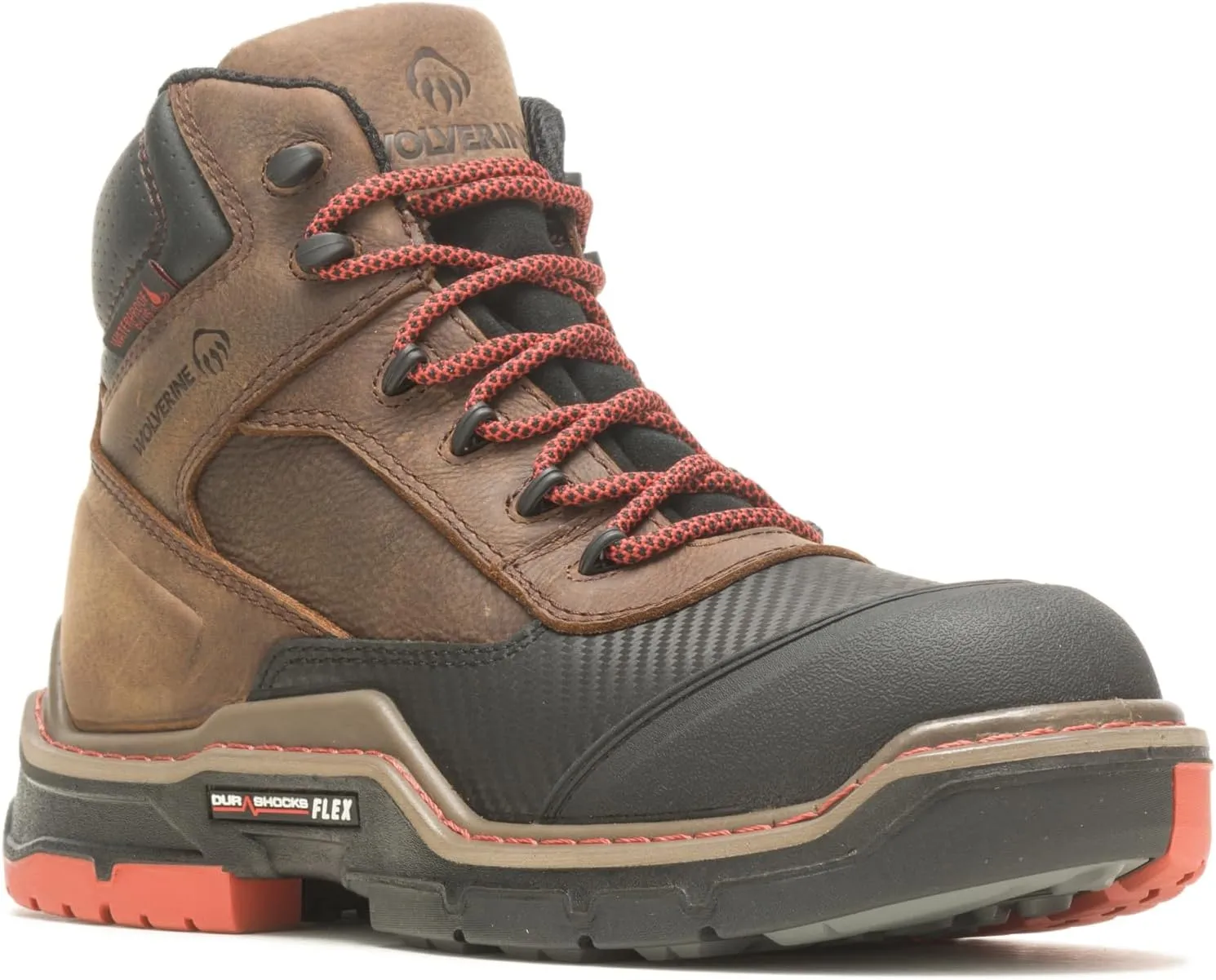 WOLVERINE Men's Raider Shield 6" CarbonMax Construction Boot