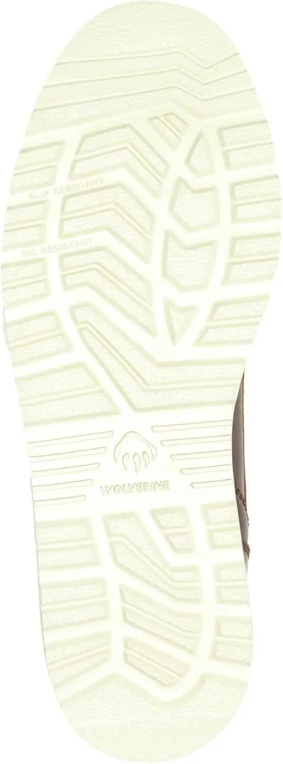 Wolverine Men's Trade Wedge Waterproof Steel Toe 6 " Construction Boot