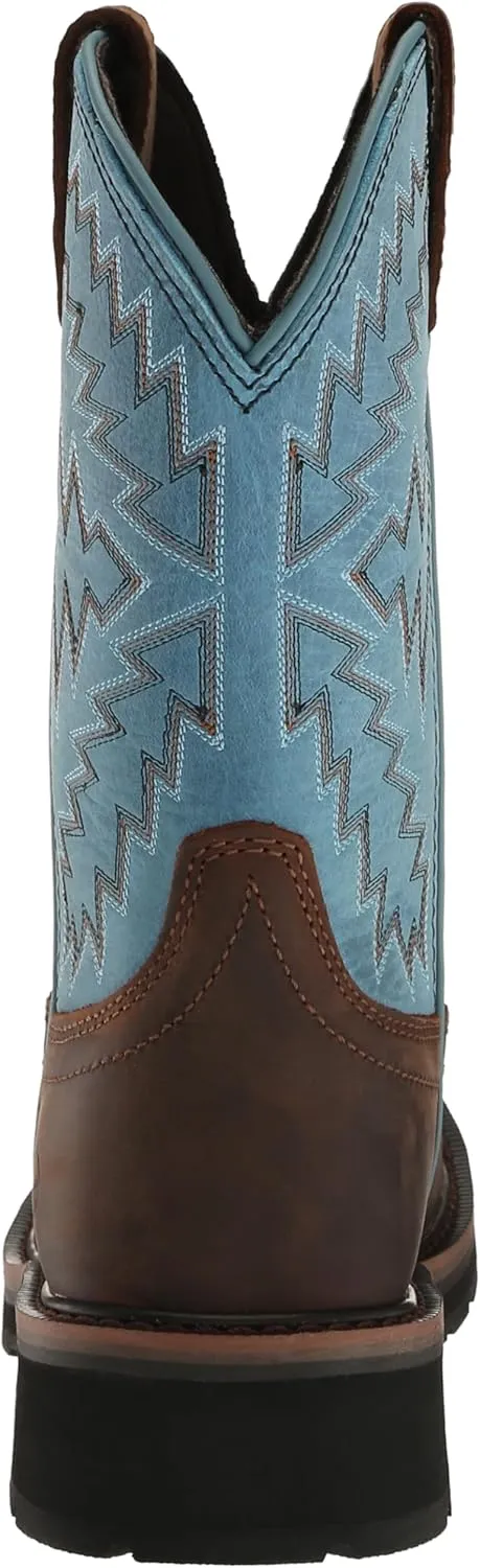 Wolverine Women's Rancher Arrow Waterproof Stell Toe Wellington Construction Boot