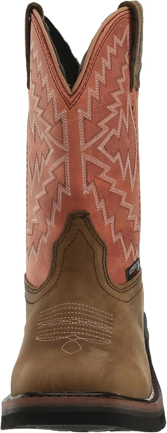 Wolverine Women's Rancher Arrow Waterproof Stell Toe Wellington Construction Boot