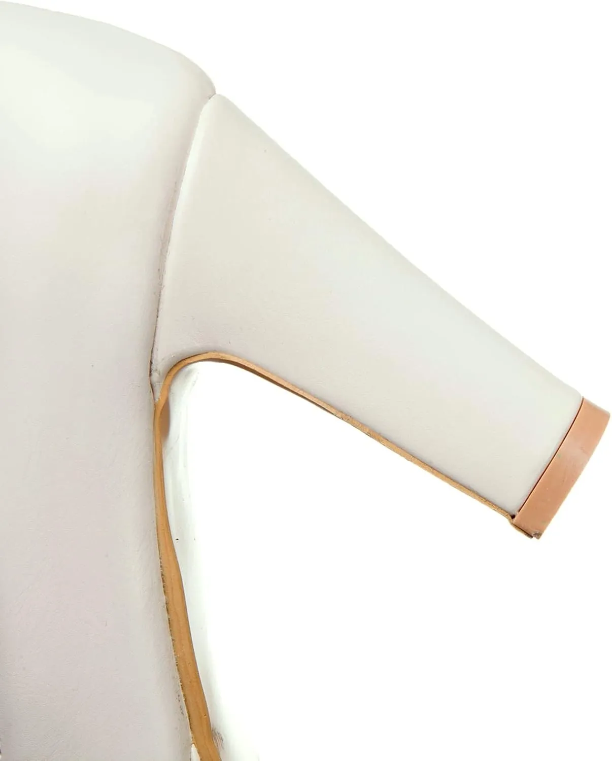 Women Fashion Round Toe Pumps Platform High Heels Ankle Buckle Strap Chunky Heeled Bow Dress Shoes