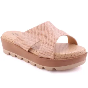 Women “KORA” Open Toe Slide Slippers