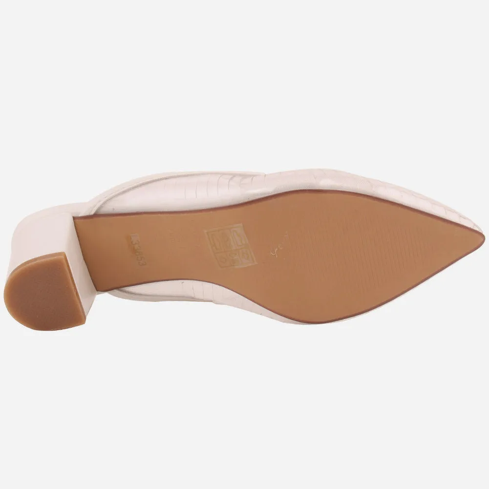 Women "CANDACE" Pointed toe Transparent Slippers
