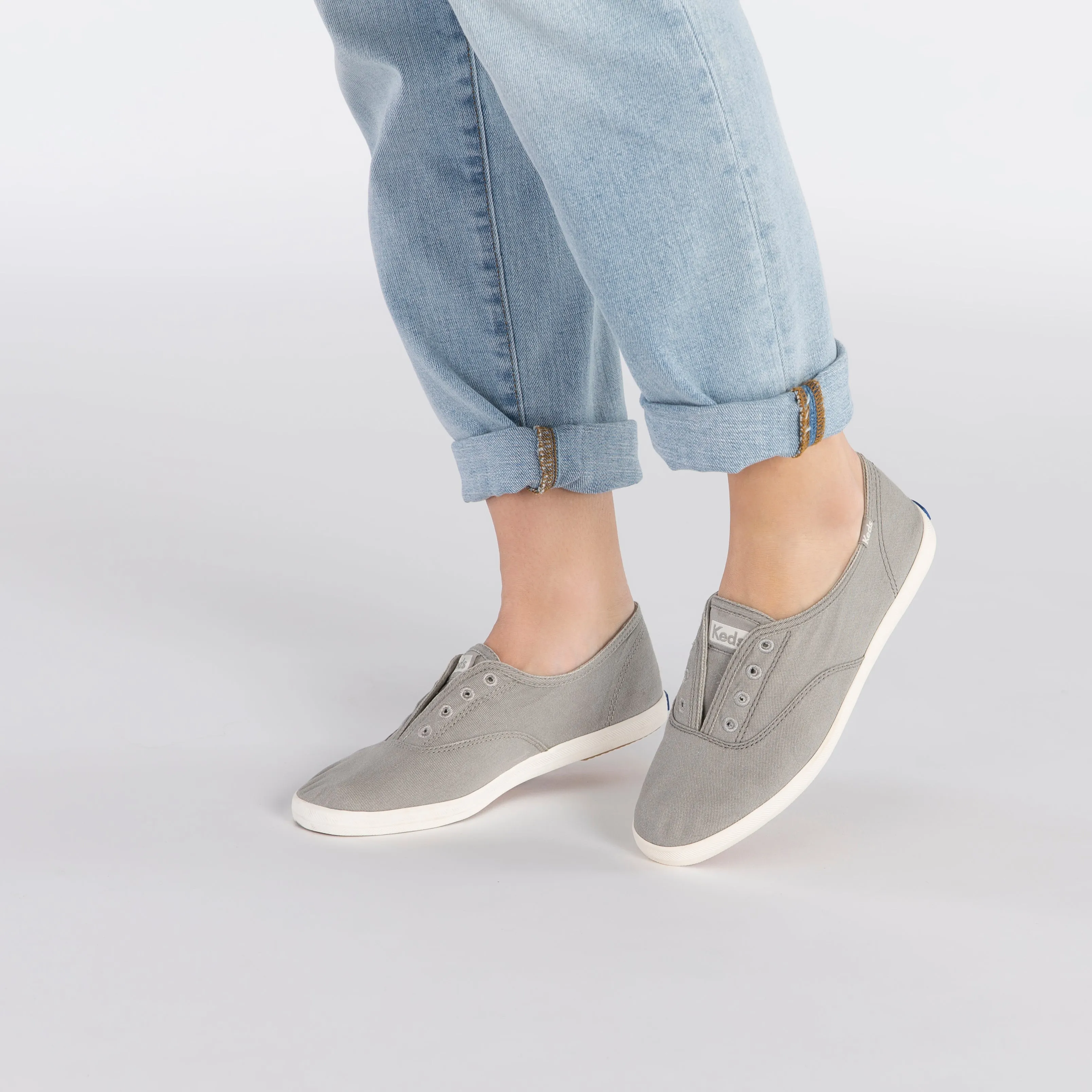 Women's Chillax Washable Canvas Twill Drizzle Grey