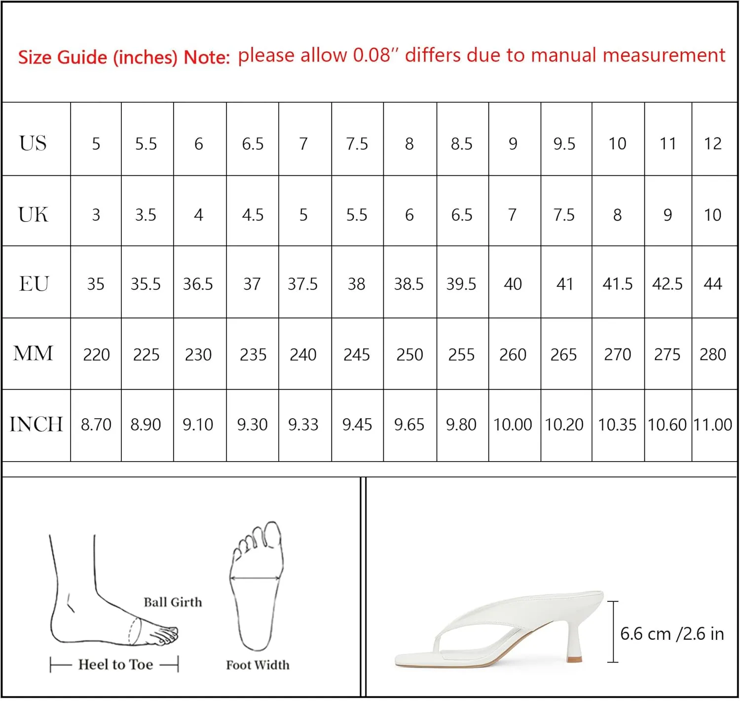 Women’s Kitten Heels Flip Flops Slip On Open Toe Low Heels Thong Square Slide Summer Fashion Party Dress Heeled Sandals for Women