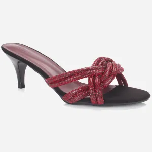 Women's "DIAZA" Shimmery Open Toe Sandals