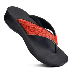 Women's Sandals Sparkle Red