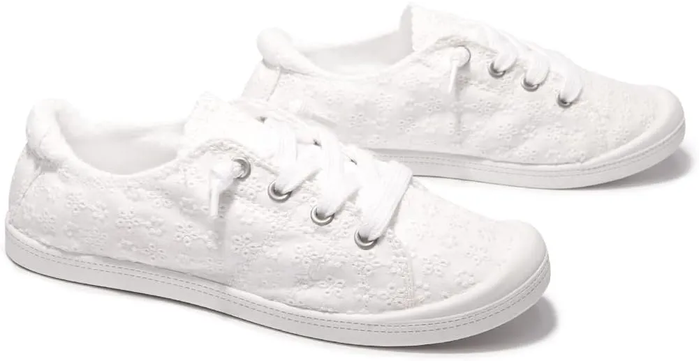 Women's Slip On Canvas Sneaker Low Top Casual Walking Shoes Classic Comfort Flat Fashion Sneakers