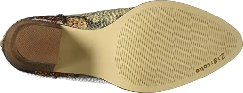 ZiGi Soho Women's Harlan Chelsea Boot, Black/Beige, 9 Medium US